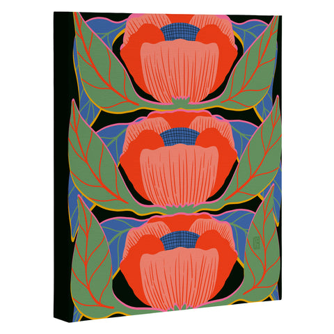 Sewzinski Modern Poppies Art Canvas