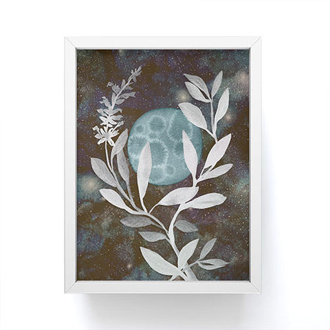 Sewzinski Moon and Sage Framed Mini Art Print