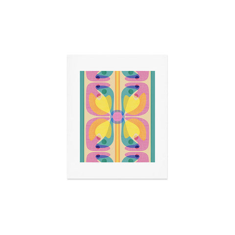 Sewzinski New Bloom Pattern Art Print