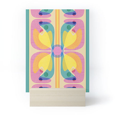 Sewzinski New Bloom Pattern Mini Art Print