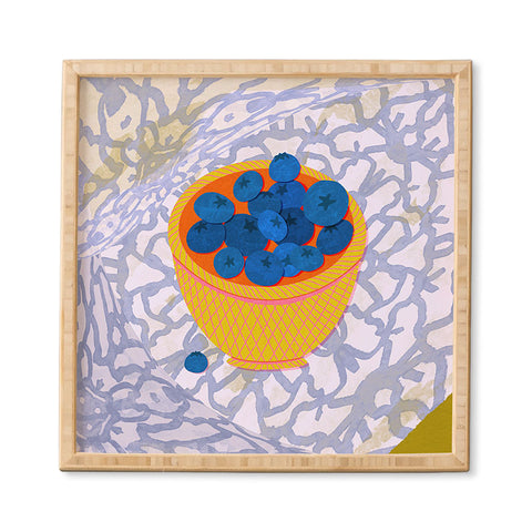Sewzinski New Blueberries Framed Wall Art