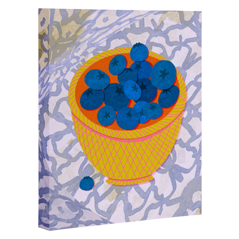 Sewzinski New Blueberries Art Canvas