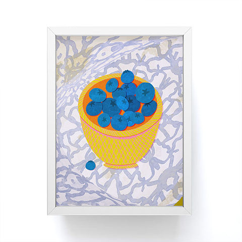 Sewzinski New Blueberries Framed Mini Art Print