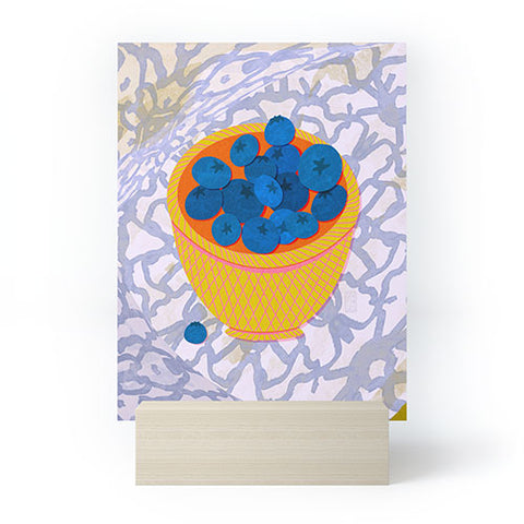 Sewzinski New Blueberries Mini Art Print
