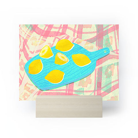 Sewzinski New Lemons Mini Art Print