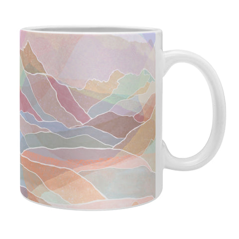 Sewzinski Pastel Mountains Coffee Mug
