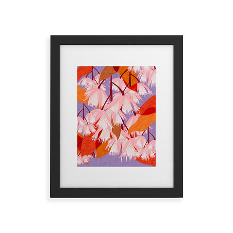 Sewzinski Pink Flowering Tree Framed Art Print