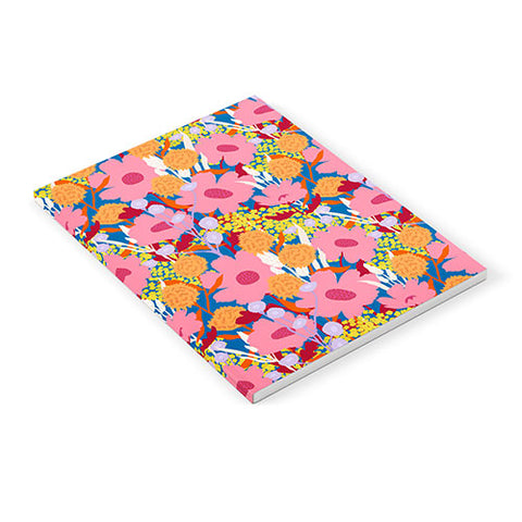 Sewzinski Pink Wildflowers Notebook
