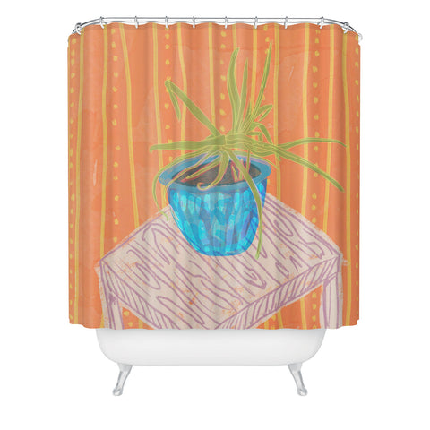 Sewzinski Plant Study II Shower Curtain