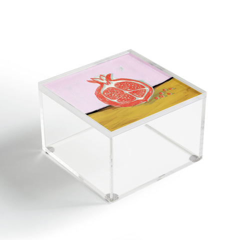 Sewzinski Pomegranate Acrylic Box