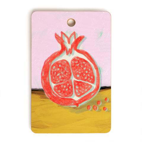 Sewzinski Pomegranate Cutting Board Rectangle