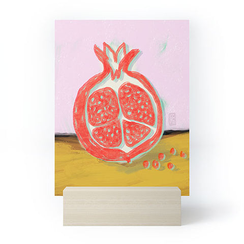 Sewzinski Pomegranate Mini Art Print