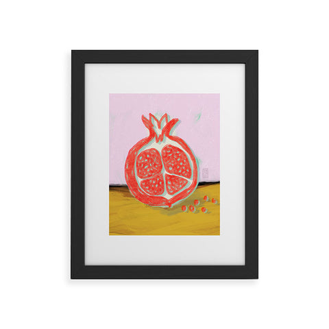 Sewzinski Pomegranate Framed Art Print