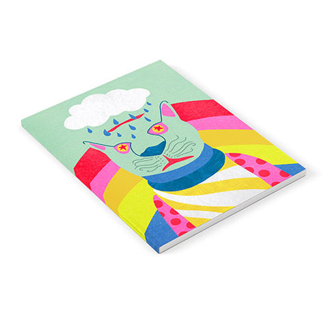 Sewzinski Rain Clouds and Rainbows Notebook