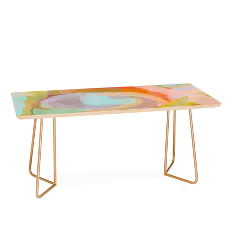 Sewzinski Roundabout Abstract Coffee Table