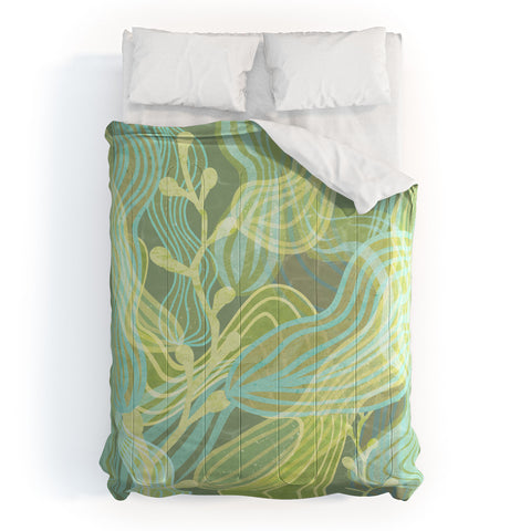Sewzinski Sea Kelp Forest Comforter