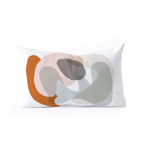 Sewzinski Shapes and Layers 15 Oblong Throw Pillow