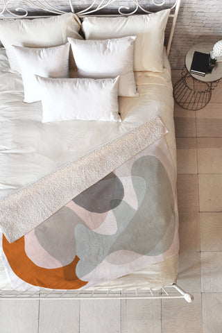 Sewzinski Shapes and Layers 15 Fleece Throw Blanket