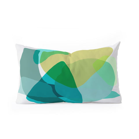 Sewzinski Shapes and Layers 17 Oblong Throw Pillow