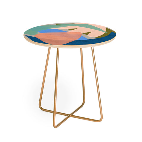 Sewzinski Shapes and Layers 30 Round Side Table