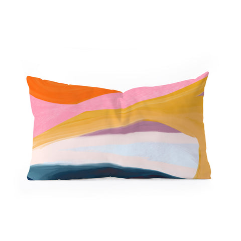 Sewzinski Shapes and Layers 36 Oblong Throw Pillow