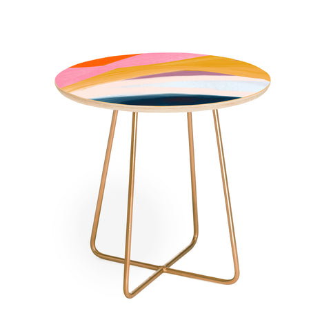 Sewzinski Shapes and Layers 36 Round Side Table