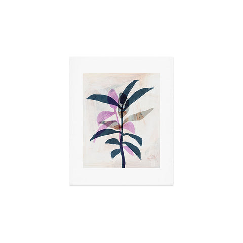 Sewzinski Simple Leaves Art Print