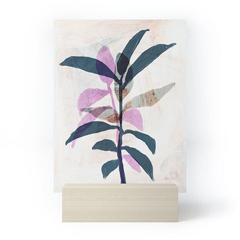 Sewzinski Simple Leaves Mini Art Print