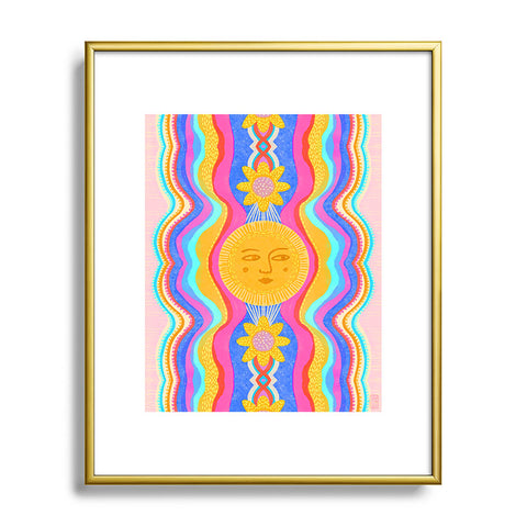 Sewzinski Solar Power Metal Framed Art Print