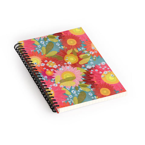 Sewzinski Spring Garden Party 2 Spiral Notebook