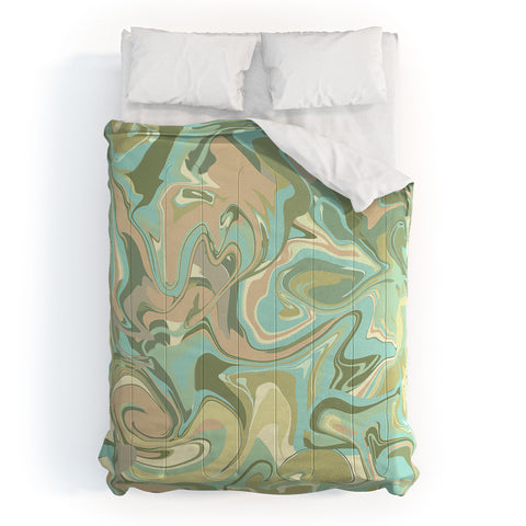 Sewzinski Spring Marbling Comforter