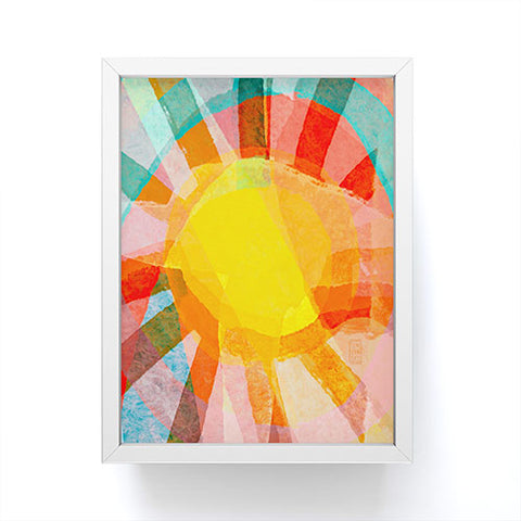 Sewzinski Sunbeams Framed Mini Art Print