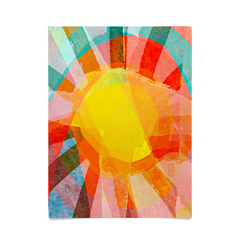 Sewzinski Sunbeams Poster