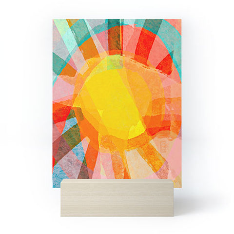 Sewzinski Sunbeams Mini Art Print