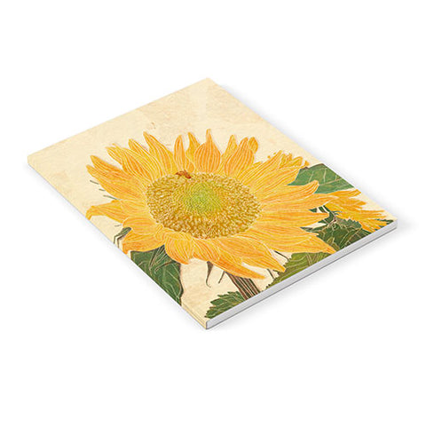 Sewzinski Sunflower and Bee Notebook