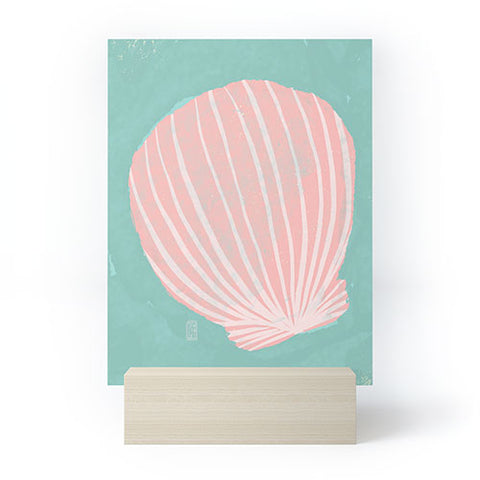 Sewzinski That One Seashell Mini Art Print