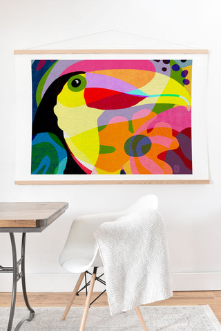 Sewzinski Tropic Toucan Art Print And Hanger