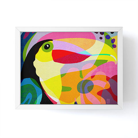 Sewzinski Tropic Toucan Framed Mini Art Print