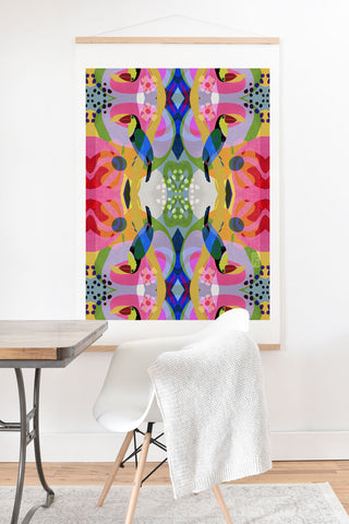 Sewzinski Tropic Toucan Pattern Art Print And Hanger