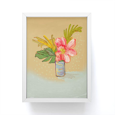 Sewzinski Tropical Still Life Framed Mini Art Print