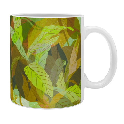 Sewzinski Tropical Tangle Green Coffee Mug