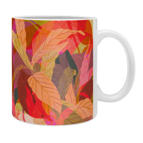 Sewzinski Tropical Tangle Red Coffee Mug