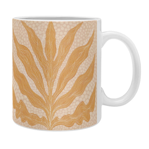 Sewzinski Yellow Seaweed Coffee Mug
