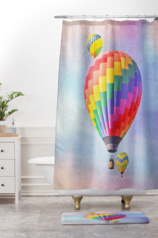 Shannon Clark Adventure Above Shower Curtain And Mat