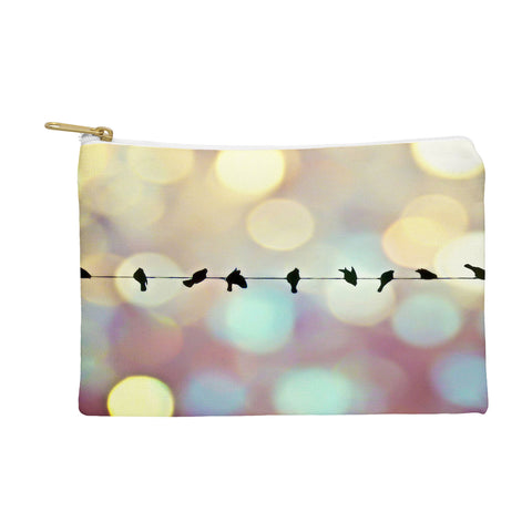 Shannon Clark Birds And Bokeh Pouch
