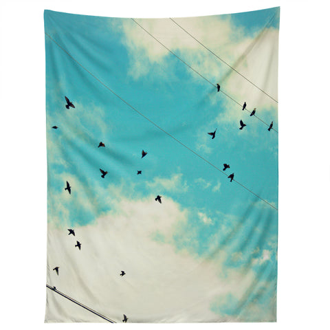 Shannon Clark Blue Skies Ahead Tapestry