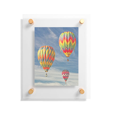 Shannon Clark Bright Balloons Floating Acrylic Print