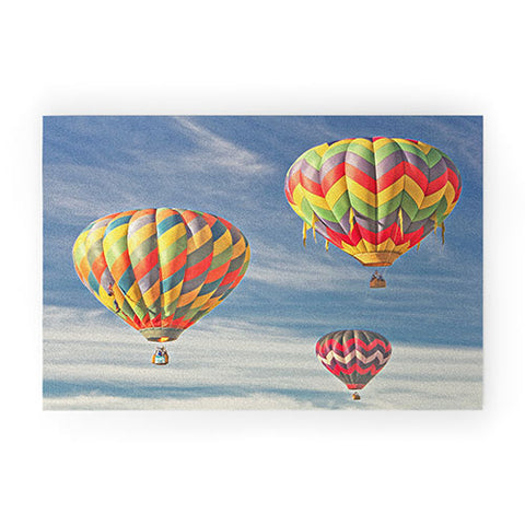 Shannon Clark Bright Balloons Welcome Mat
