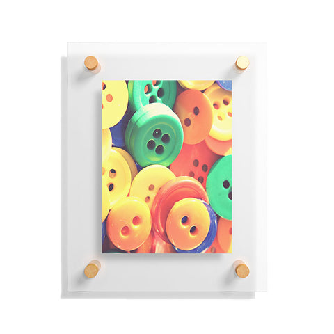 Shannon Clark Buttons Floating Acrylic Print