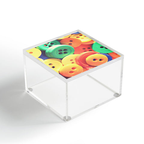 Shannon Clark Buttons Acrylic Box